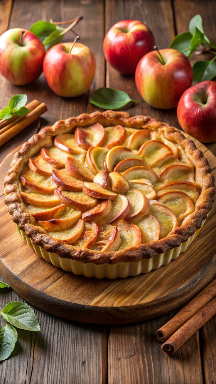 Tarta de Manzana Clásica